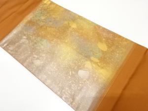 引箔　暈し柄　名古屋帯